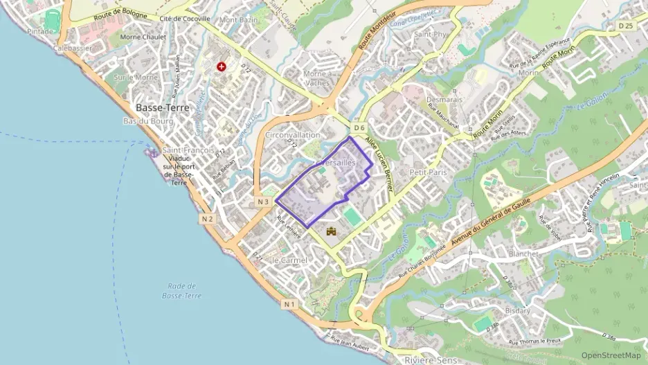 Appartement 45 m² deux pieces à vendre à Basse-Terre