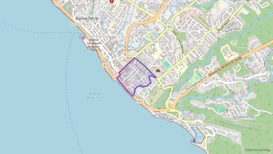 Appartement 45 m² trois pièces à vendre à Basse-Terre Appartement 45 m² trois pièces à vendre à Basse-Terre
