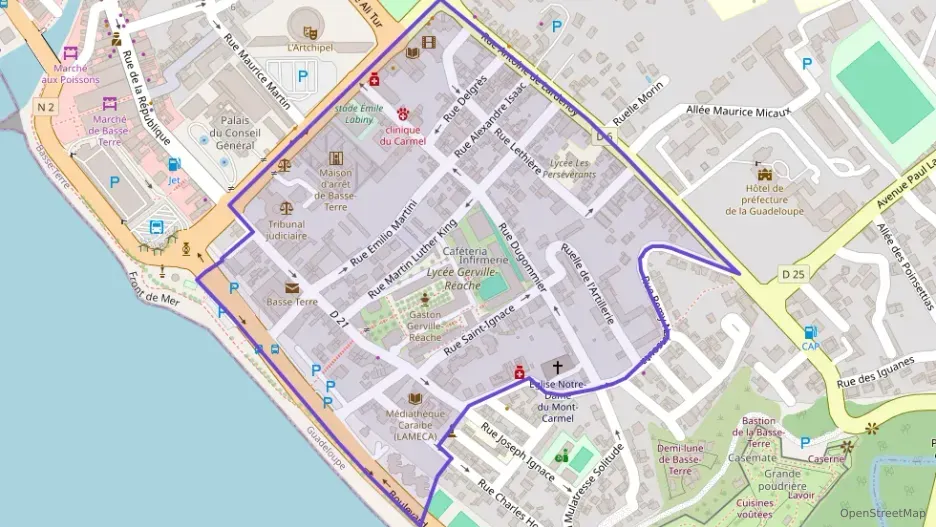 Appartement 42 m² une piece à vendre à Basse-Terre Appartement 42 m² une piece à vendre à Basse-Terre