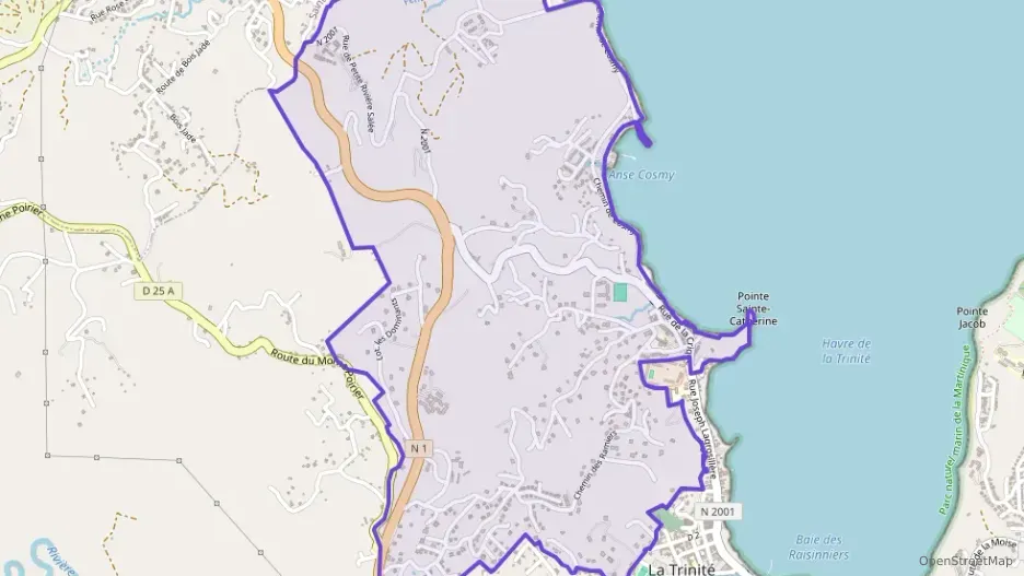 Appartement 68 m² trois pièces à vendre à La Trinité Appartement 68 m² trois pièces à vendre à La Trinité