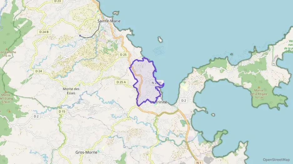 Appartement 68 m² trois pièces à vendre à La Trinité Appartement 68 m² trois pièces à vendre à La Trinité