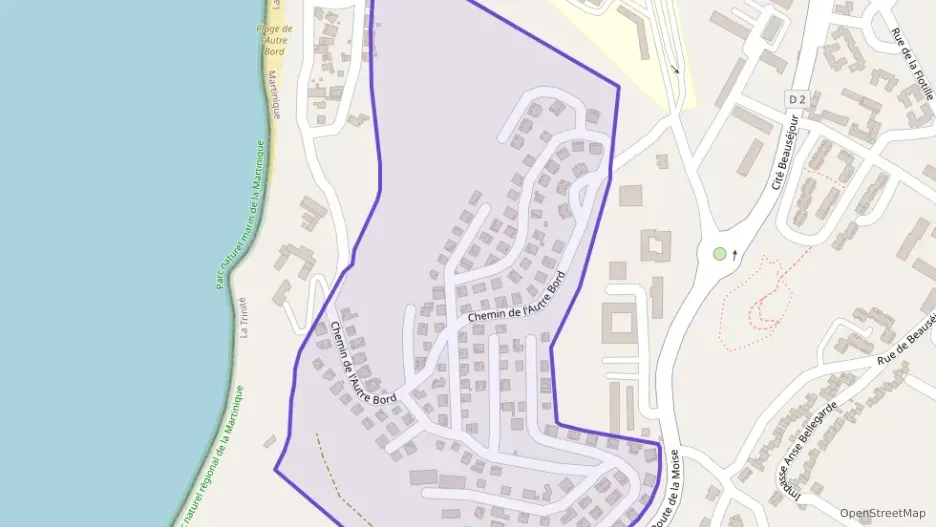 Appartement 110 m² trois pièces à vendre à La Trinité Appartement 110 m² trois pièces à vendre à La Trinité