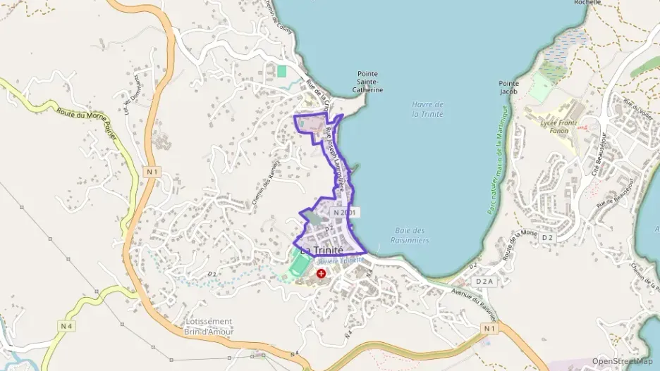 Appartement 74 m² trois pièces à vendre à La Trinité Appartement 74 m² trois pièces à vendre à La Trinité