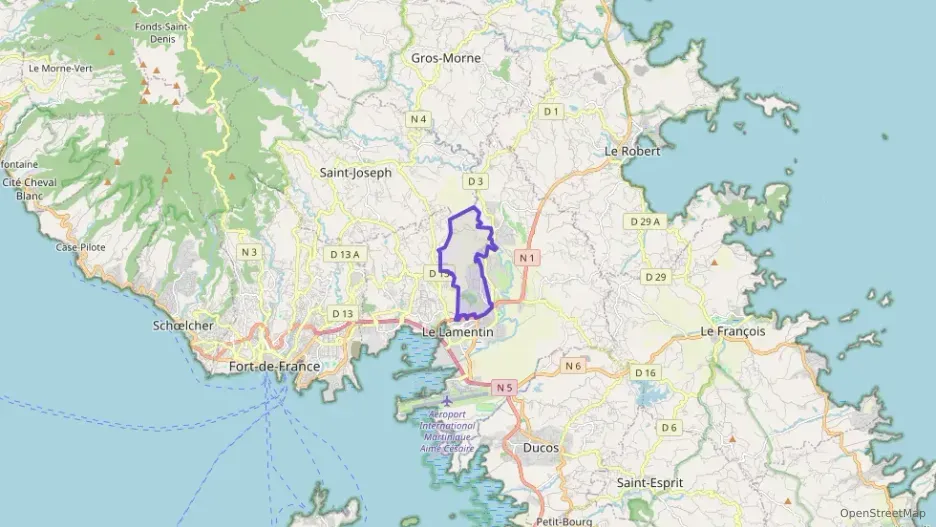 Appartement 38 m² deux pieces à vendre à Le Lamentin Appartement 38 m² deux pieces à vendre à Le Lamentin