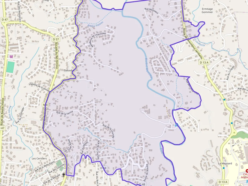 Appartement 80 m² trois pièces à vendre à Fort-de-France