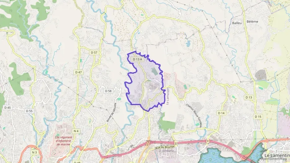 Appartement 78 m² trois pièces à vendre à Fort-de-France Appartement 78 m² trois pièces à vendre à Fort-de-France