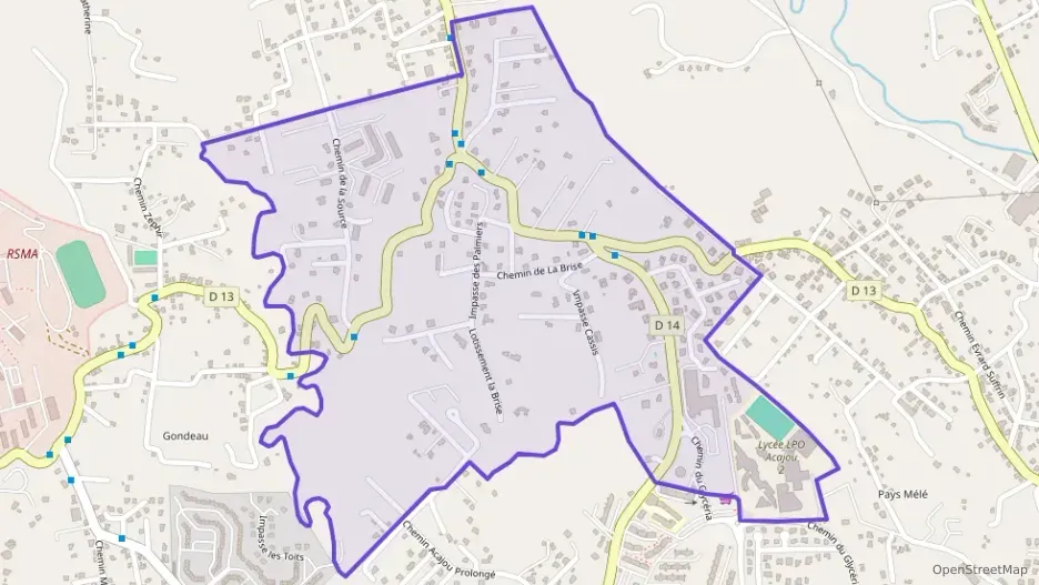 Appartement 80 m² trois pièces à vendre à Le Lamentin Appartement 80 m² trois pièces à vendre à Le Lamentin