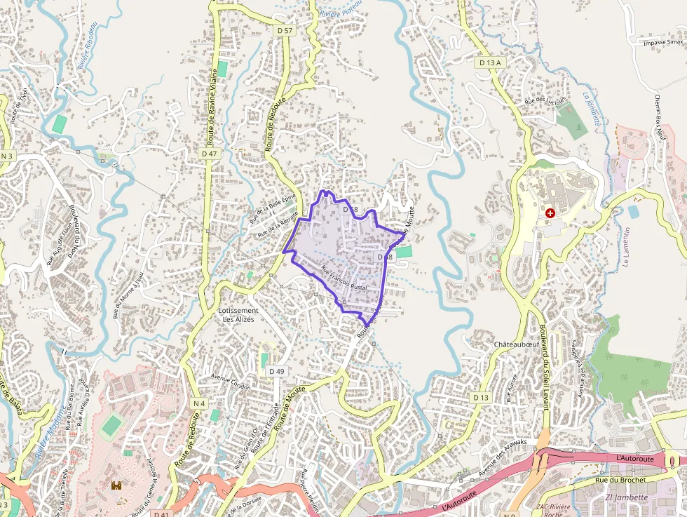 Appartement 87 m² quatre pièces à vendre à Fort-de-France