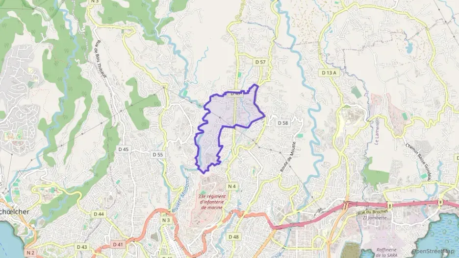 Appartement 71 m² trois pièces à vendre à Fort-de-France Appartement 71 m² trois pièces à vendre à Fort-de-France