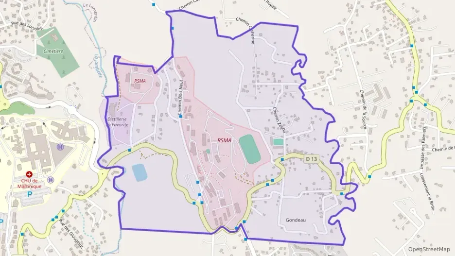 Appartement 58 m² deux pieces à vendre à Le Lamentin Appartement 58 m² deux pieces à vendre à Le Lamentin