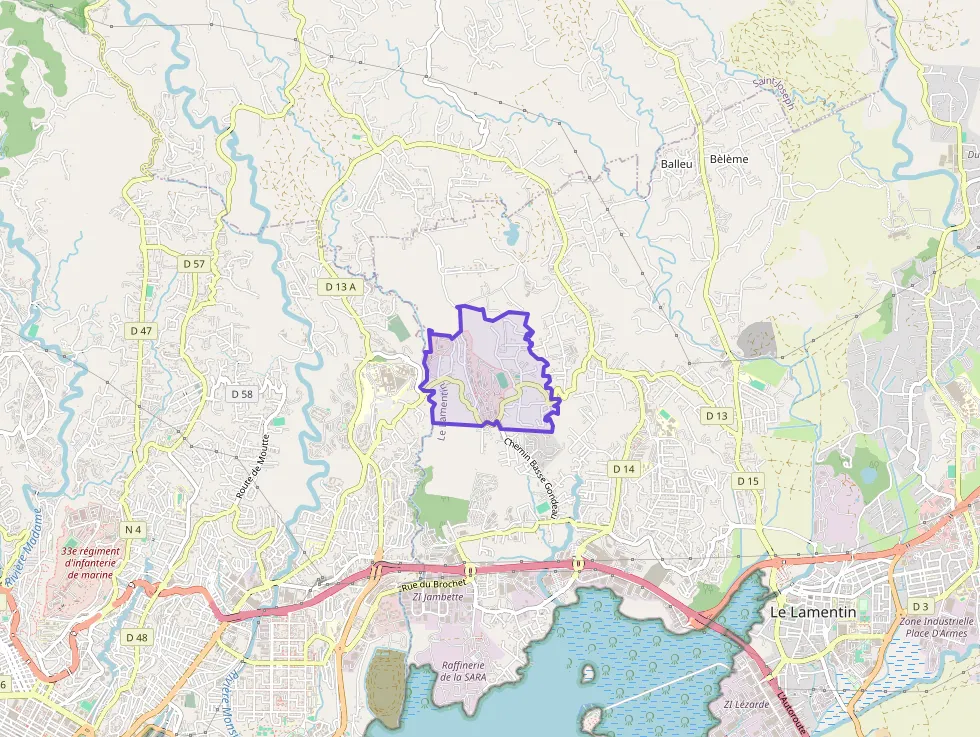 Appartement 58 m² deux pieces à vendre à Le Lamentin