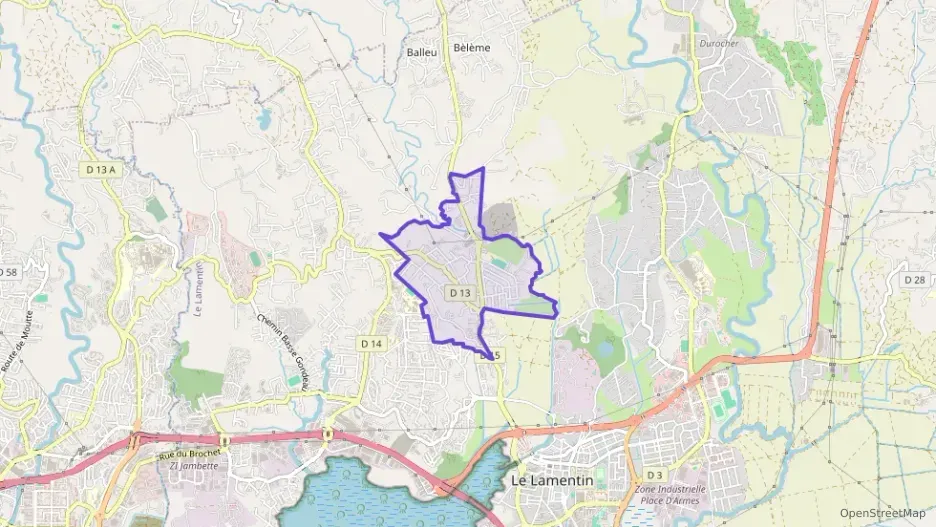 Appartement 54 m² trois pièces à vendre à Le Lamentin Appartement 54 m² trois pièces à vendre à Le Lamentin