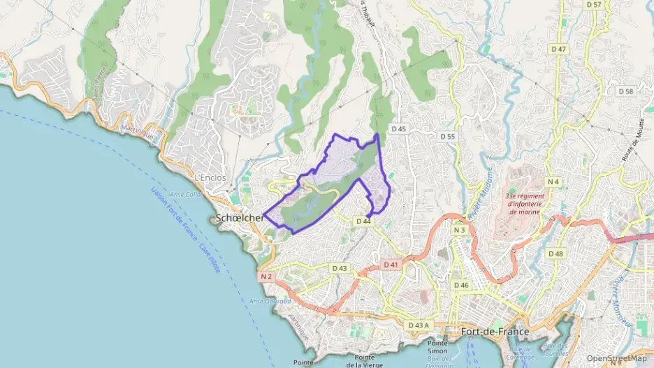 Appartement 81 m² trois pièces à vendre à Schœlcher Appartement 81 m² trois pièces à vendre à Schœlcher