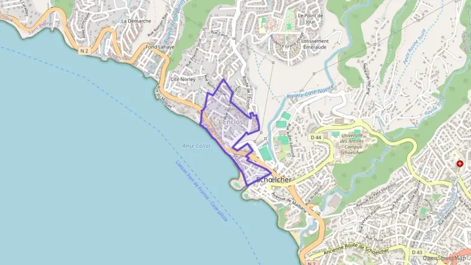 Appartement 93 m² quatre pièces à vendre à Schœlcher Appartement 93 m² quatre pièces à vendre à Schœlcher