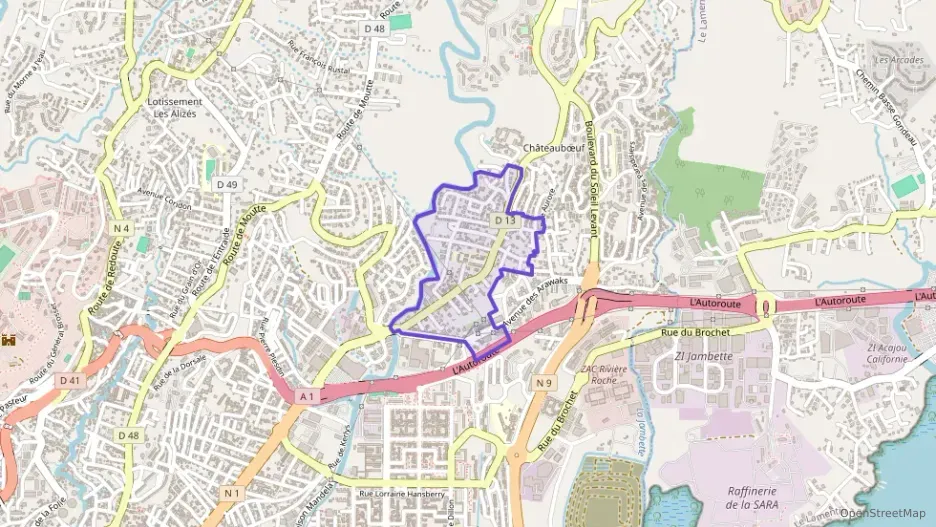 Appartement 36 m² deux pieces à vendre à Fort-de-France Appartement 36 m² deux pieces à vendre à Fort-de-France