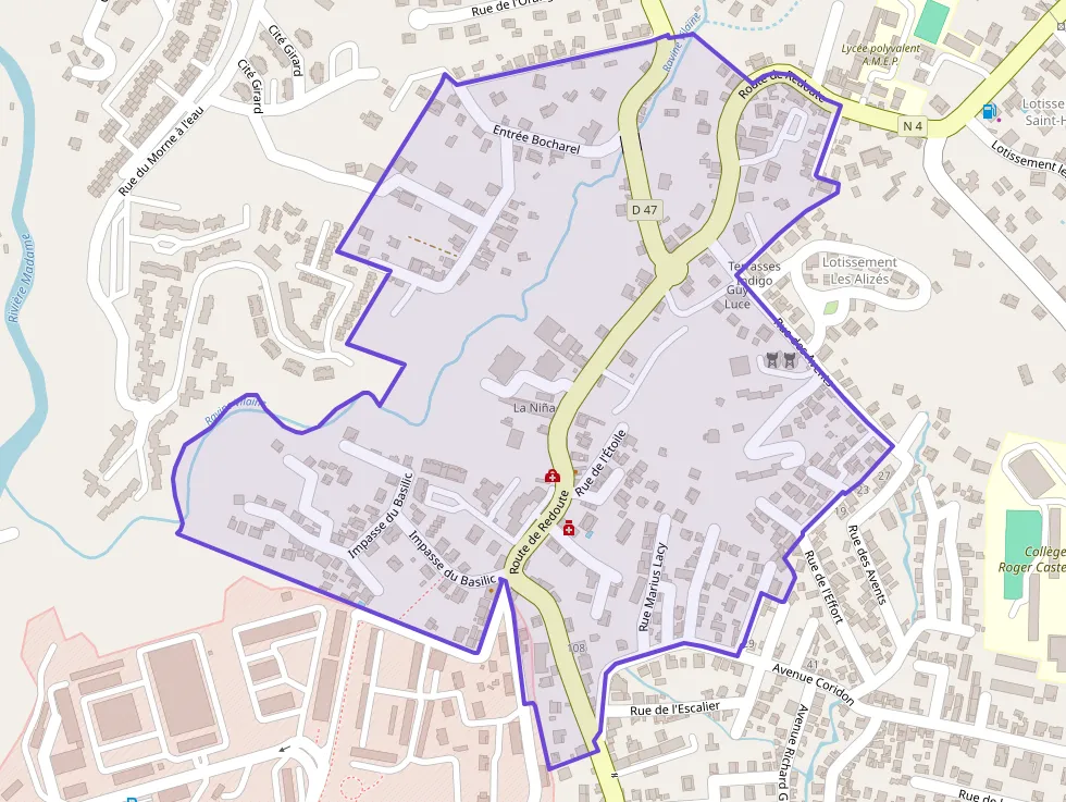 Appartement 98 m² quatre pièces à vendre à Fort-de-France