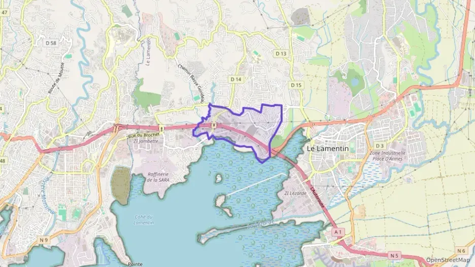 Appartement 42 m² deux pieces à vendre à Le Lamentin Appartement 42 m² deux pieces à vendre à Le Lamentin