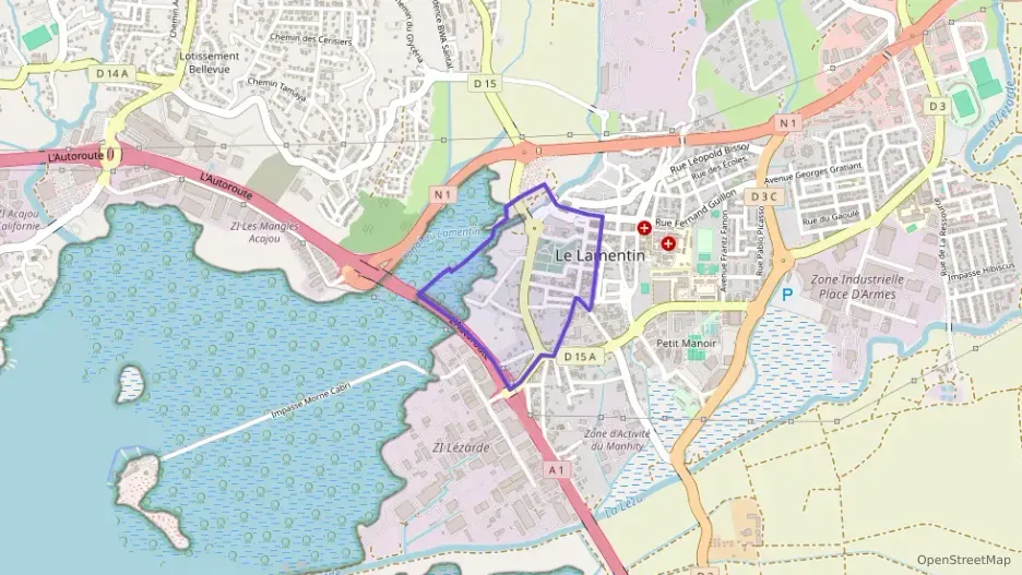 Appartement 57 m² trois pièces à vendre à Le Lamentin Appartement 57 m² trois pièces à vendre à Le Lamentin