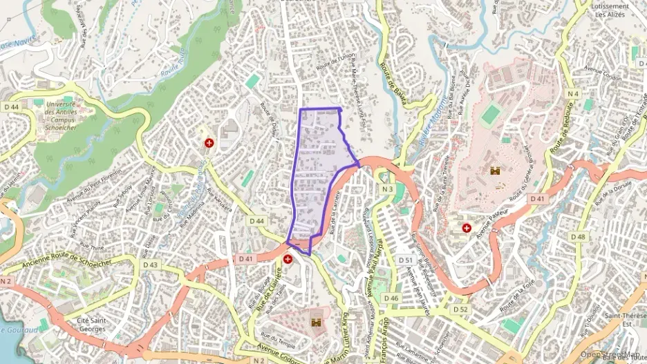 Appartement 25 m² une piece à vendre à Fort-de-France Appartement 25 m² une piece à vendre à Fort-de-France