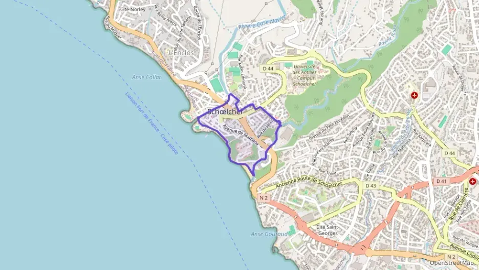 Appartement 111 m² quatre pièces à vendre à Schœlcher Appartement 111 m² quatre pièces à vendre à Schœlcher