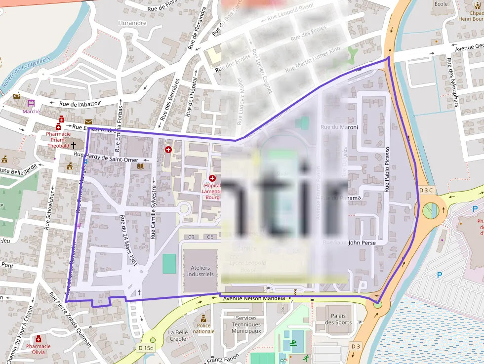 Appartement 55 m² trois pièces à vendre à Le Lamentin