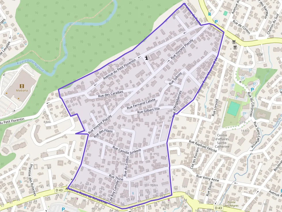 Appartement 78 m² quatre pièces à vendre à Schœlcher