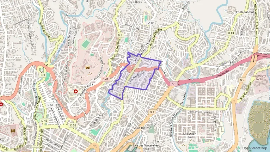 Appartement 40 m² deux pieces à vendre à Fort-de-France Appartement 40 m² deux pieces à vendre à Fort-de-France