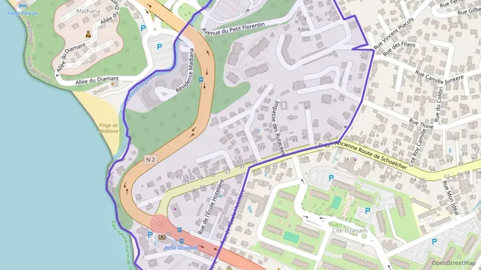 Appartement 77 m² trois pièces à vendre à Schœlcher Appartement 77 m² trois pièces à vendre à Schœlcher