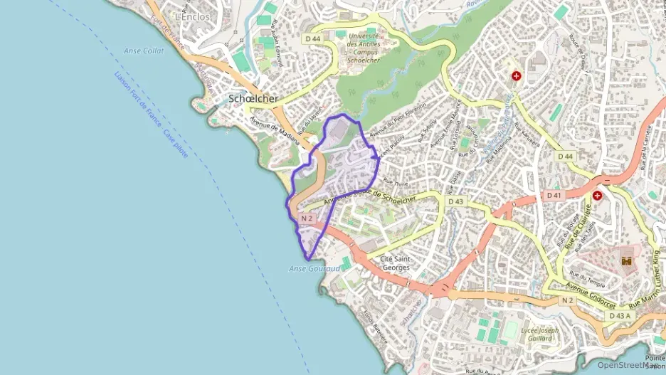 Appartement 77 m² trois pièces à vendre à Schœlcher Appartement 77 m² trois pièces à vendre à Schœlcher