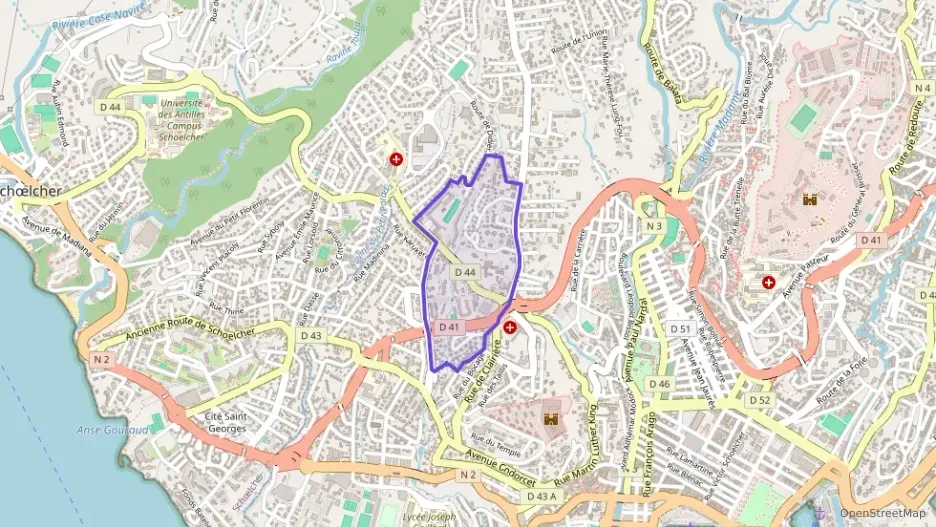 Appartement 56 m² trois pièces à vendre à Fort-de-France Appartement 56 m² trois pièces à vendre à Fort-de-France