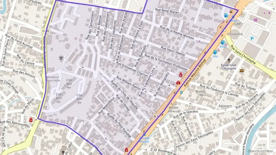 Appartement 56 m² quatre pièces à vendre à Fort-de-France Appartement 56 m² quatre pièces à vendre à Fort-de-France