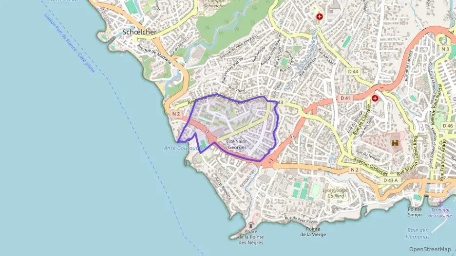 Appartement 33 m² une piece à vendre à Schœlcher Appartement 33 m² une piece à vendre à Schœlcher