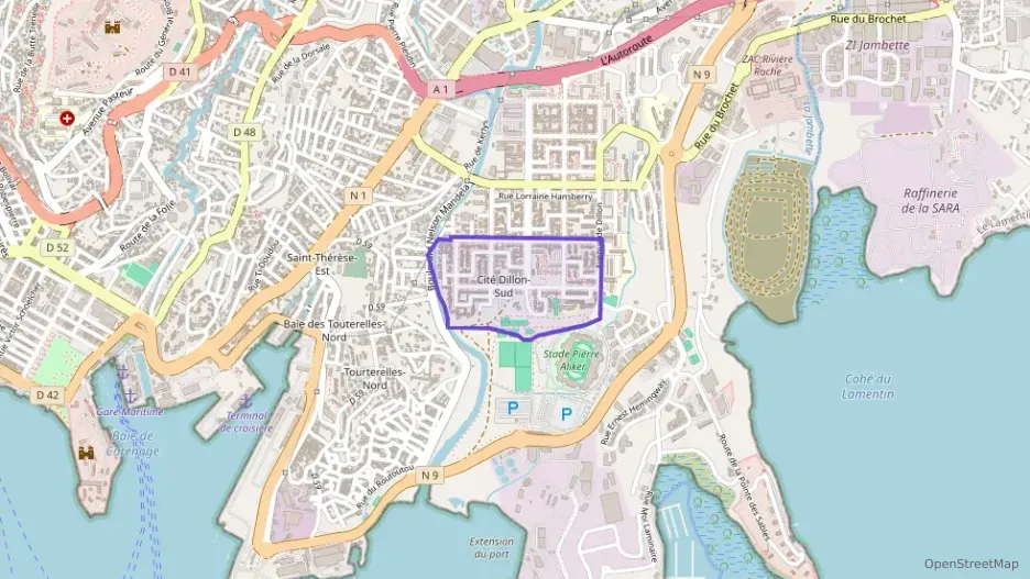 Appartement 51 m² trois pièces à vendre à Fort-de-France Appartement 51 m² trois pièces à vendre à Fort-de-France