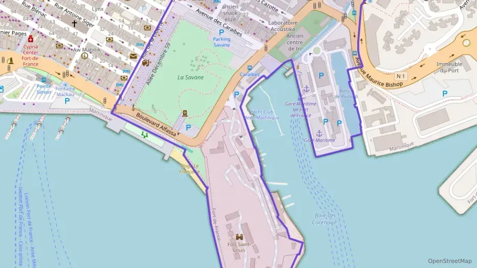 Appartement 102 m² trois pièces à vendre à Fort-de-France Appartement 102 m² trois pièces à vendre à Fort-de-France