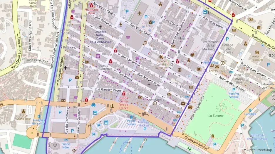 Appartement 41 m² deux pieces à vendre à Fort-de-France Appartement 41 m² deux pieces à vendre à Fort-de-France