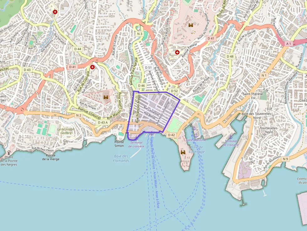 Appartement 41 m² deux pieces à vendre à Fort-de-France