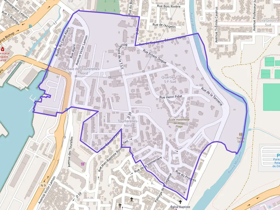 Appartement 20 m² deux pieces à vendre à Fort-de-France