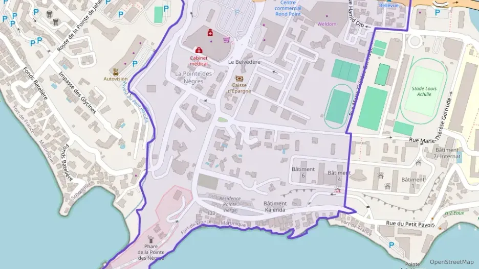 Appartement 69 m² trois pièces à vendre à Fort-de-France Appartement 69 m² trois pièces à vendre à Fort-de-France