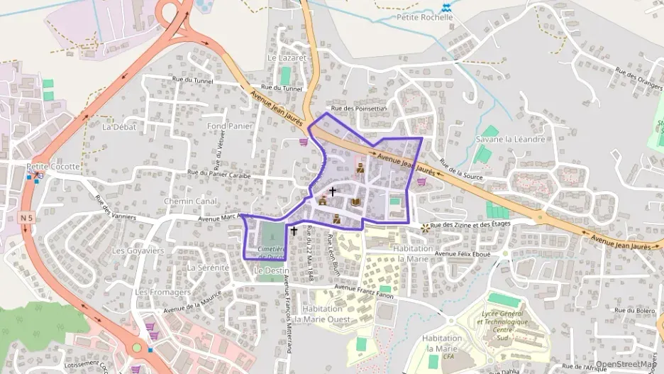 Appartement 46 m² deux pieces à vendre à Ducos Appartement 46 m² deux pieces à vendre à Ducos