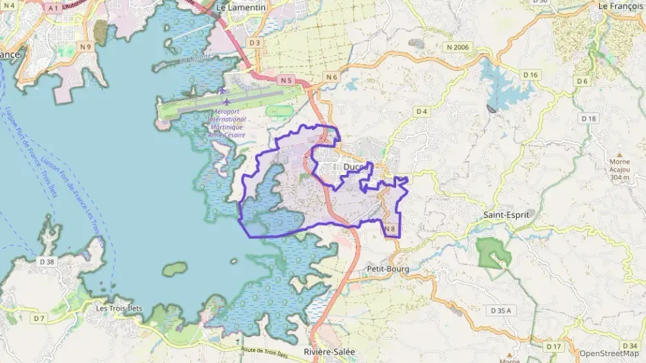 Appartement 37 m² deux pieces à vendre à Ducos Appartement 37 m² deux pieces à vendre à Ducos