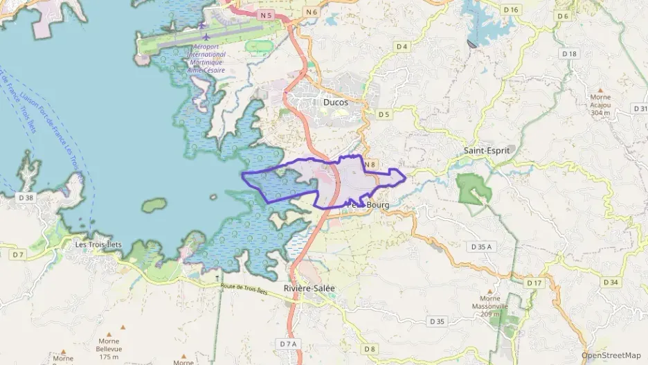 Appartement 100 m² quatre pièces à vendre à Ducos Appartement 100 m² quatre pièces à vendre à Ducos