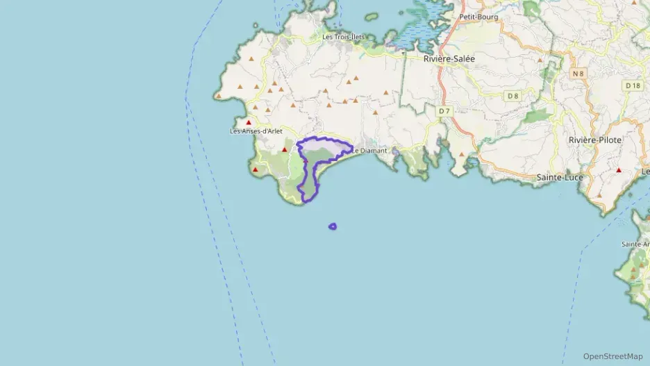 Appartement 49 m² deux pieces à vendre à Le Diamant Appartement 49 m² deux pieces à vendre à Le Diamant