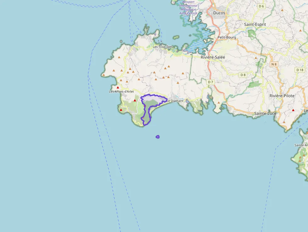 Appartement 56 m² trois pièces à vendre à Le Diamant