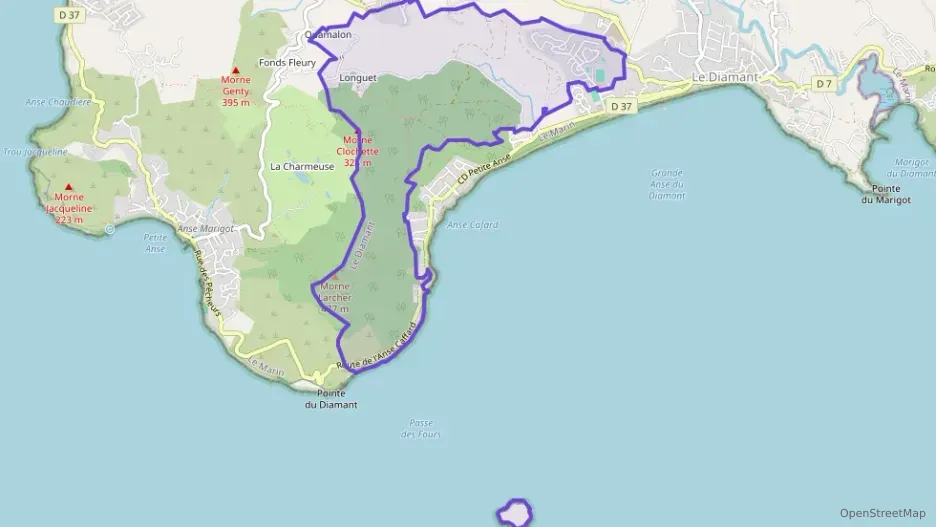 Appartement 42 m² deux pieces à vendre à Le Diamant Appartement 42 m² deux pieces à vendre à Le Diamant