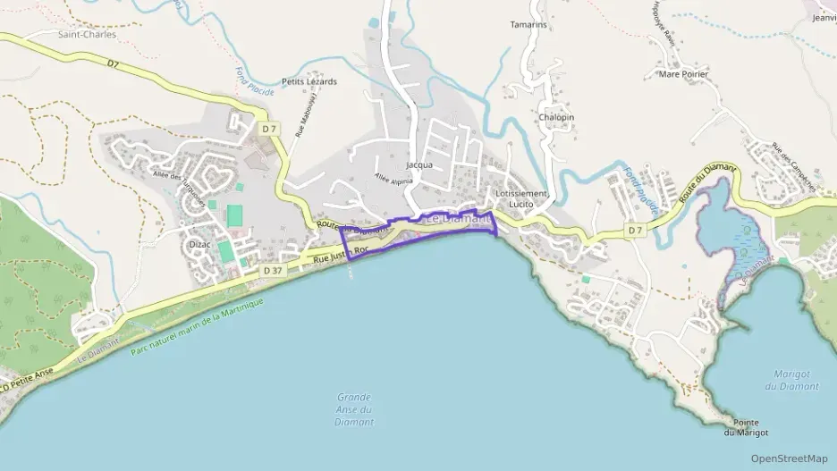 Appartement 93 m² quatre pièces à vendre à Le Diamant Appartement 93 m² quatre pièces à vendre à Le Diamant