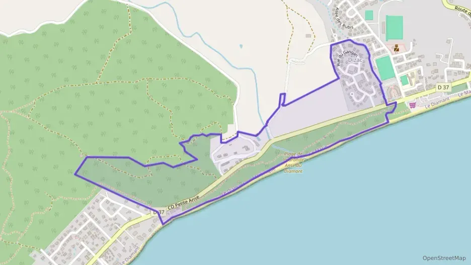 Appartement 90 m² quatre pièces à vendre à Le Diamant Appartement 90 m² quatre pièces à vendre à Le Diamant