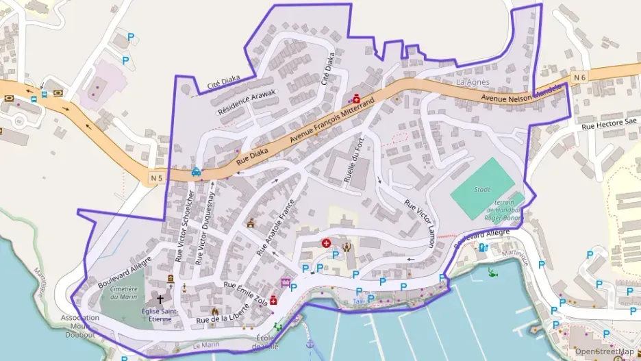 Appartement 69 m² trois pièces à vendre à Le Marin Appartement 69 m² trois pièces à vendre à Le Marin