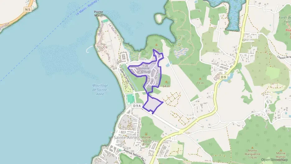 Appartement 30 m² deux pieces à vendre à Sainte-Anne Appartement 30 m² deux pieces à vendre à Sainte-Anne