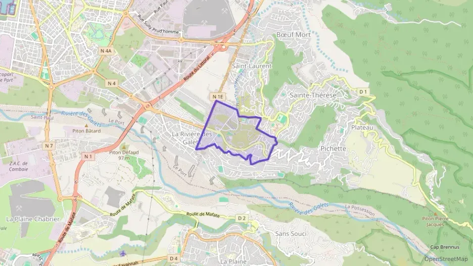 Appartement 79 m² quatre pièces à vendre à La Possession Appartement 79 m² quatre pièces à vendre à La Possession