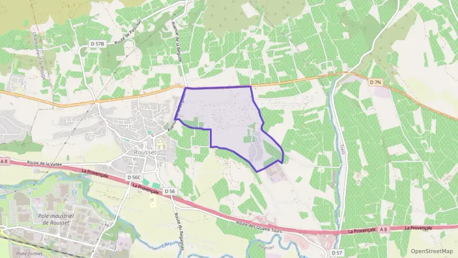 Appartement 55 m² trois pièces à vendre à Rousset Appartement 55 m² trois pièces à vendre à Rousset